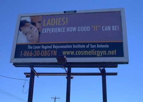 CosmeticGyn billboard